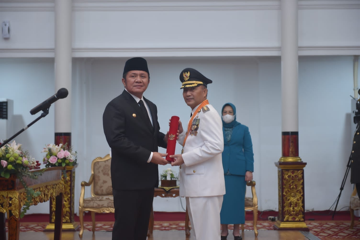 Pelantikan pj bupati muba apriyadi